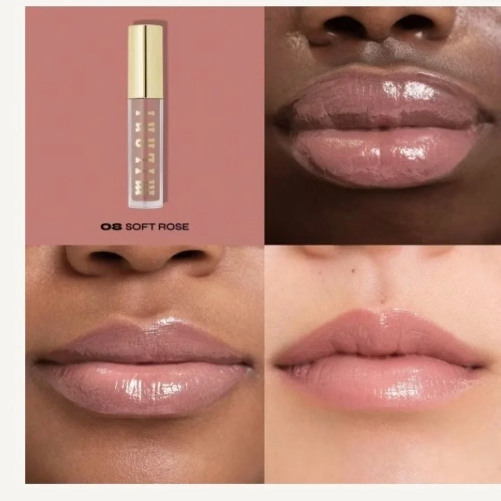Milani Keep It Full Nourishing Lip Plumper Gloss 0.13oz 08 Soft Rose Dusty Mauve